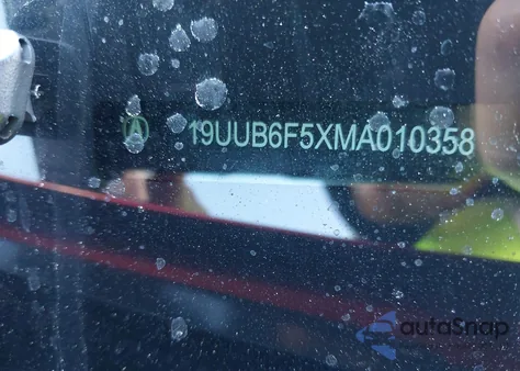 2021 Acura Tlx A-Spec Package from USA, damaged, VIN 19UUB6F5XMA010358